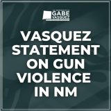 Vasquez Statement on Gun Violence