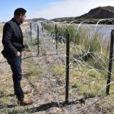 Vasquez Tours Concertina Wire Between NM and TX