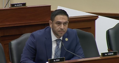 Rep. Vasquez at Hearing